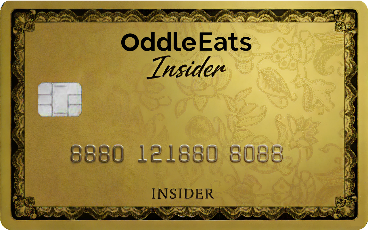 Oddle Eats Insider Card
